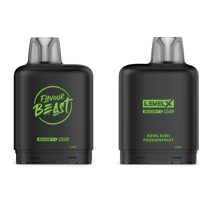 Flavour Beast Level X Boost 25K Kewl Kiwi PassionFruit (Provincial Tax)