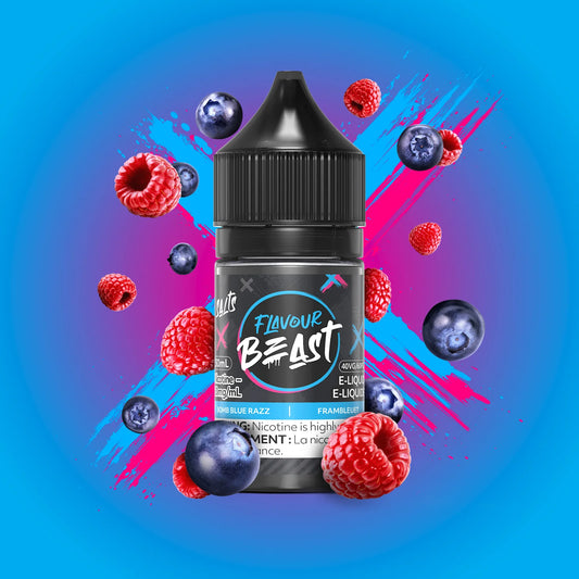 Flavour Beast E Liquid 10Mg Bomb Blue Razz*