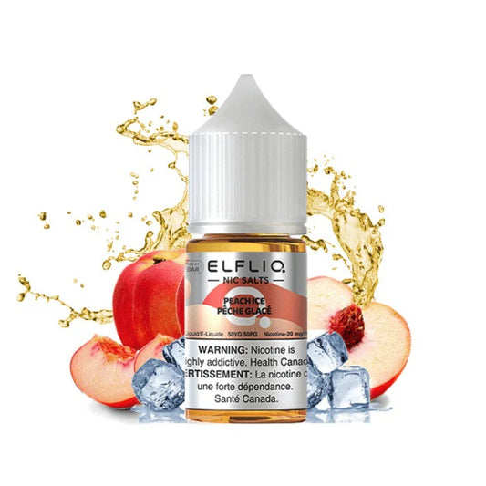 ELFLIQ E-liquid 20mg Nic Salt - Peach ice*