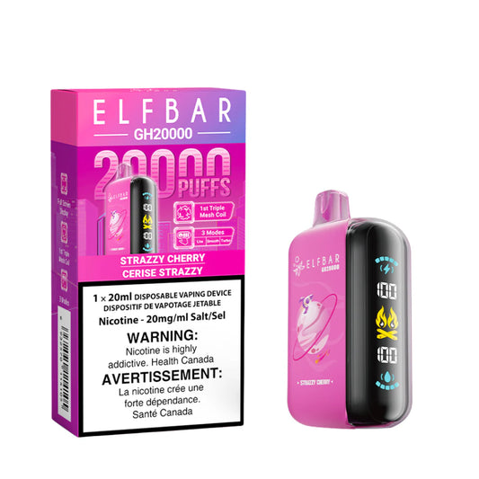 Elfbar GH20k Strazzy cherry (provincial tax)