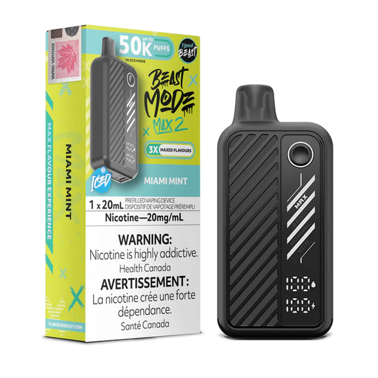 Flavour Beast Mode Max2 50k Miami Mint (Provincial Tax)