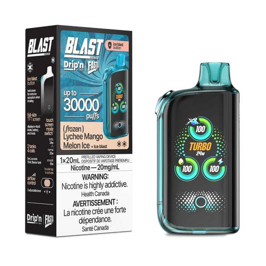 DRIP’N blast 30k Lychee Mango Melon ice*