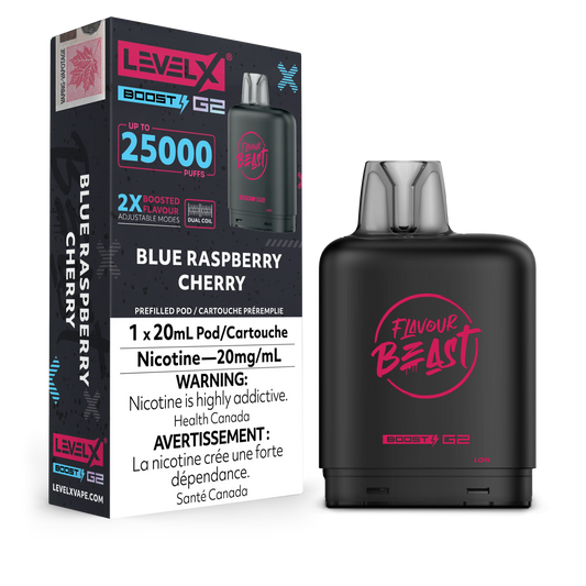 Level X Boost 25K Pod - Blue Raspberry Cherry (Provincial)