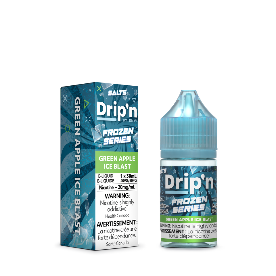 DRIP’N E-liquid 20mg/30ml Green Apple ice ( Provincial )