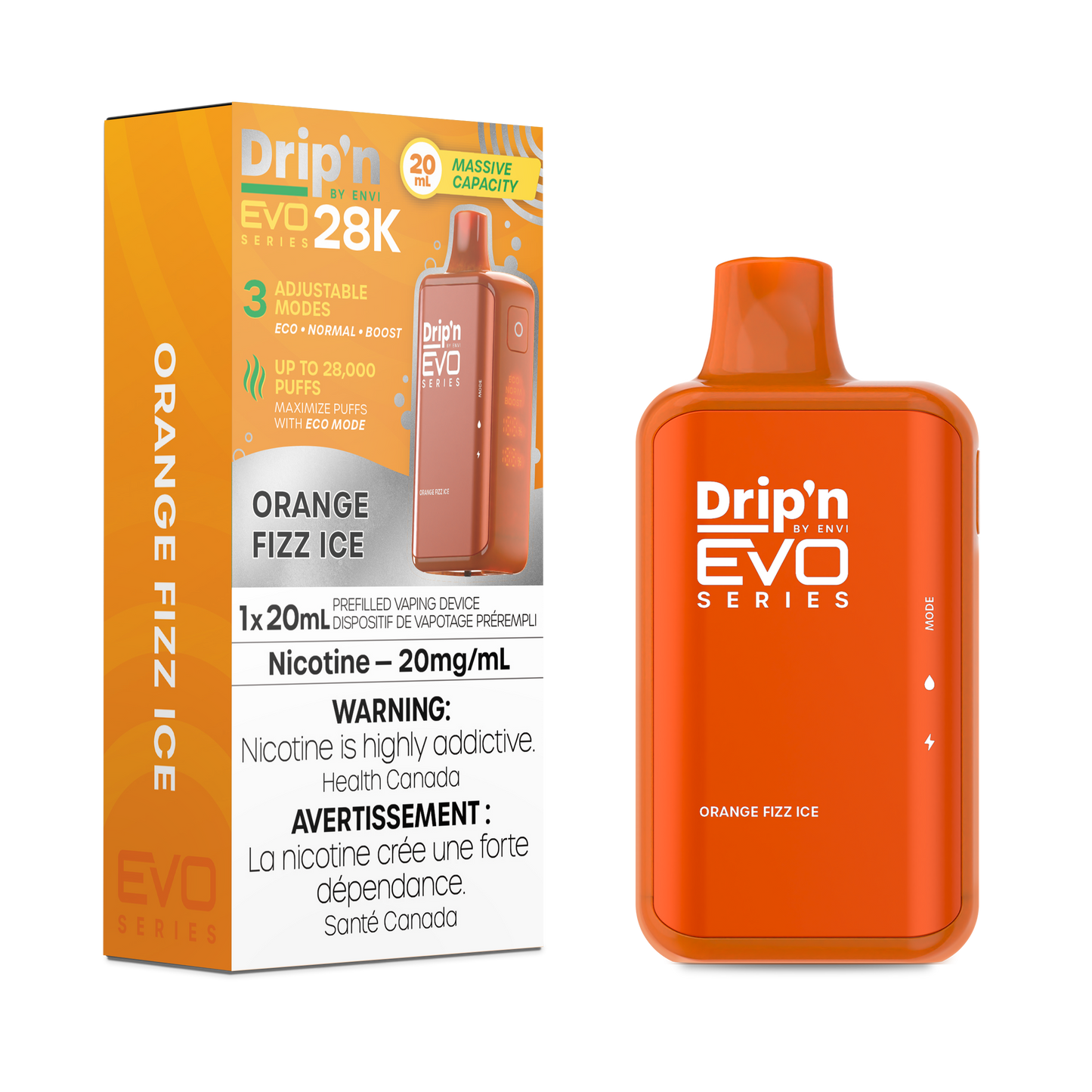 DRIP’N 28k Orange Fizz Ice *
