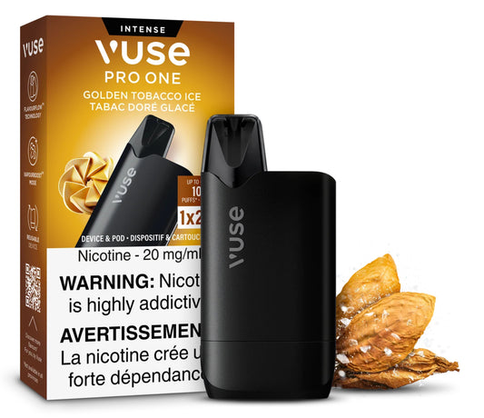 Vuse Pro One 20mg Golden Tobacco Ice (Provincial tax)