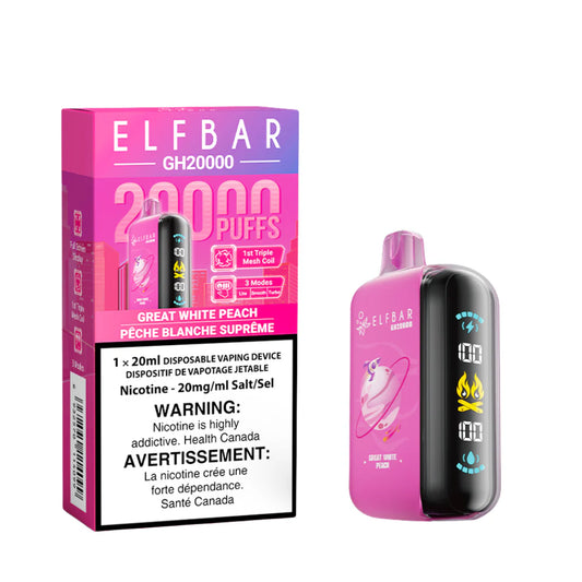Elfbar GH20k Great white peach (provincial tax)