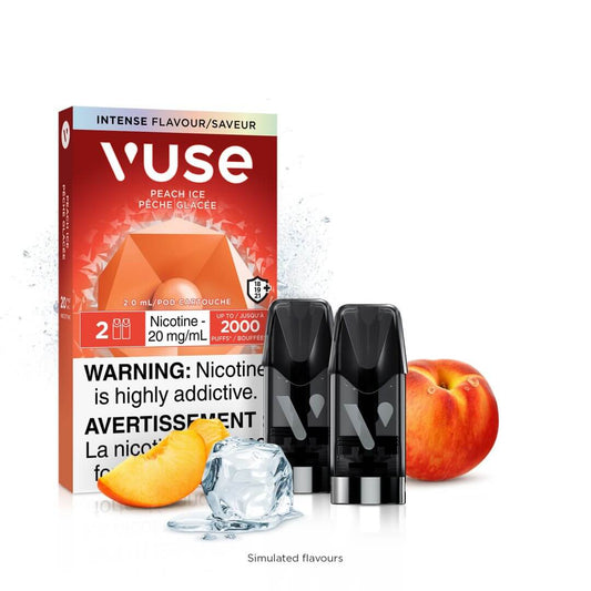 Vuse pods peach ice (provincial tax)