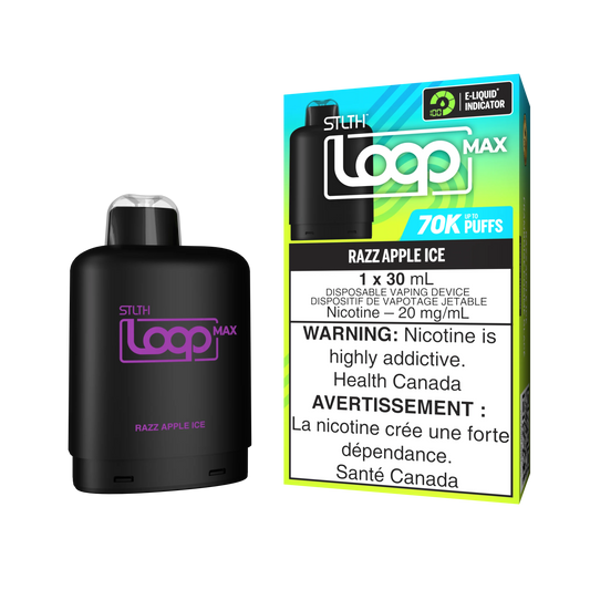 STLTH Loop Max 70k - Razz Apple ice (Provincial)