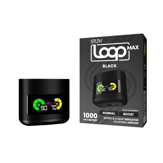 STLTH Loop Max Battery 1000mah - Black