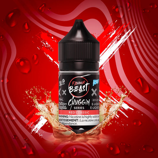 Flavour beast e-liquid 20mg Chuggin Red Classic Provincial Tax
