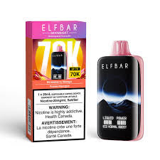 Elfbar 70k strawberry mango(provincial tax)