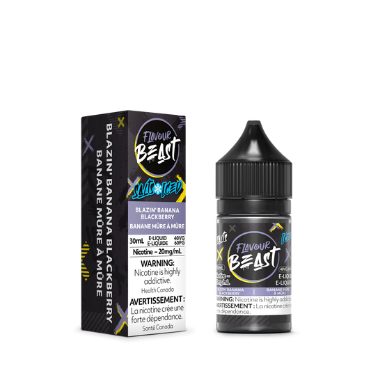 Flavour Beast E Liquid 20Mg Blazin’ Banana Blackberry*