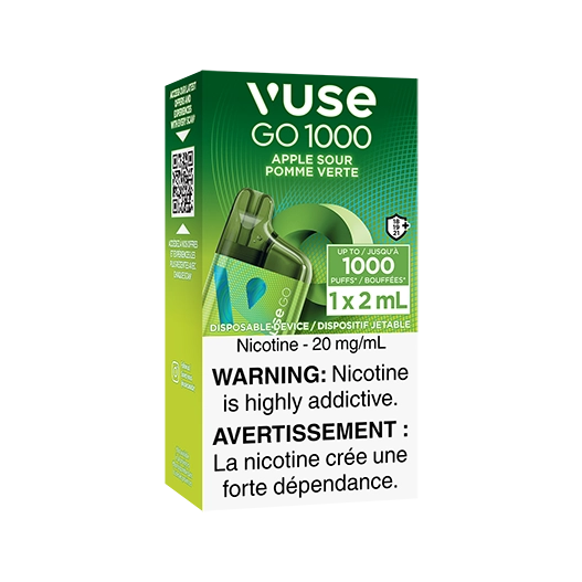 VUSE GO 1000 Apple sour (Provincial Tax)