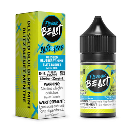 Flavour Beast E Liquid 20Mg Blessed Blueberry Mint