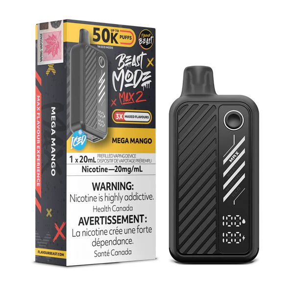 Flavour Beast Mode Max2 50k Mega Mango (Provincial Tax)