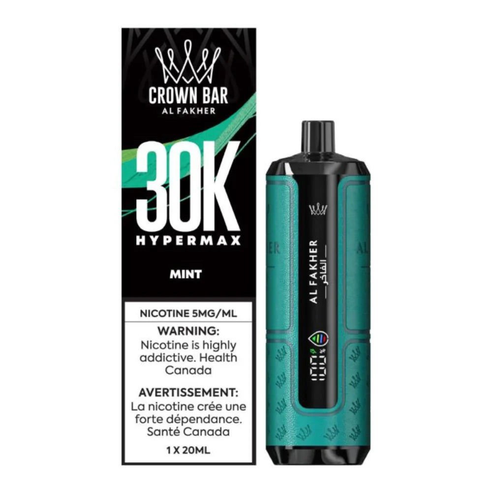 Crown bar al fakher 30k hypermax mint