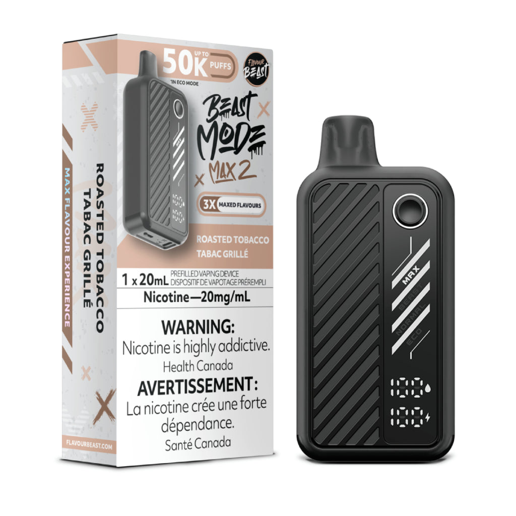 Flavour Beast Mode Max2 50k Roasted Tobacco*