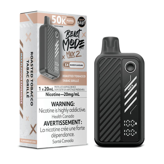 Flavour Beast Mode Max2 50k Roasted Tobacco*