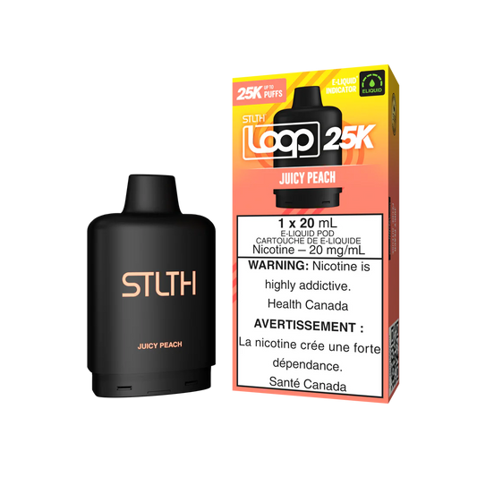 STLTH Loop 25k Pod Juicy Peach (Provincial Tax)