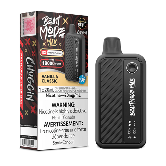 Flavour Beast Mode Max 18K Chuggin Vanilla Classic*