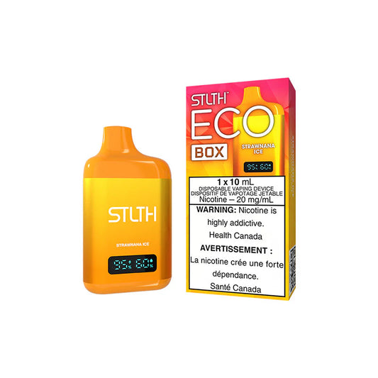 STLTH eco Box 10ml - strawnana ice (provincial tax)