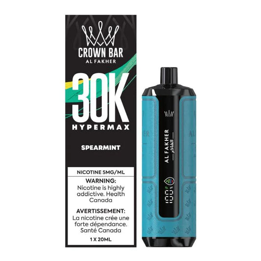 Crown bar al fakher 30k hypermax spearmint