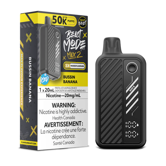 Flavour Beast Mode Max2 50k Bussin Banana (Provincial Tax)