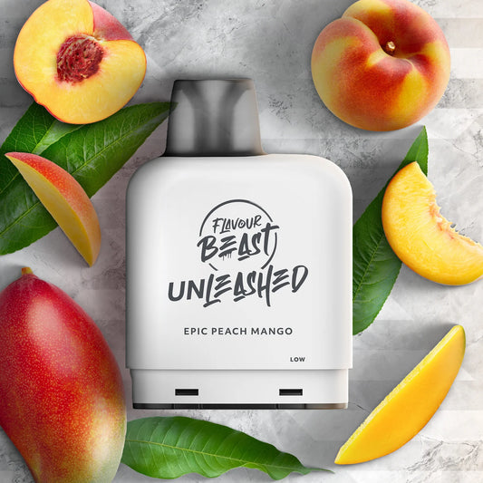 Level X G2 Unleased Ultra pod Flavour Beast - Epic Peach Mango 50k