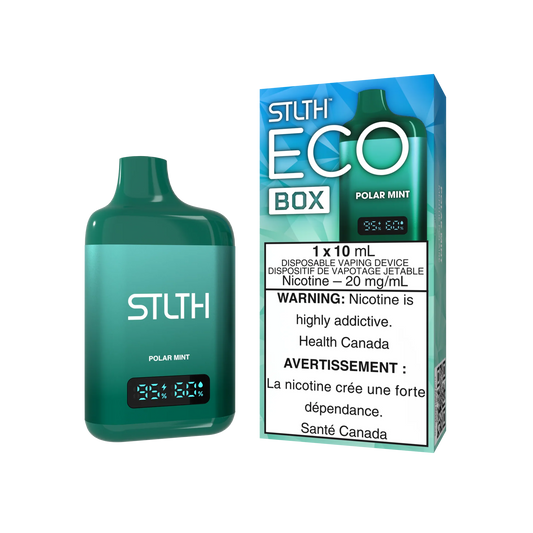 STLTH eco Box 10ml - Polar mint (provincial tax)