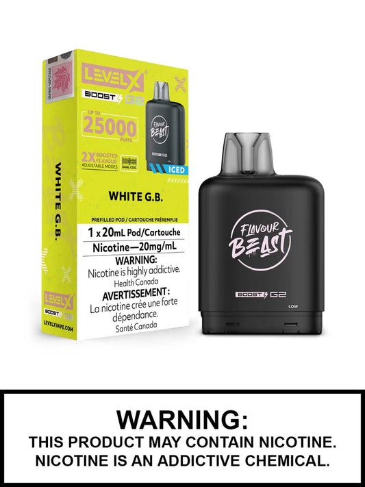 Level x 50k pod - White G.B.(provincial tax)