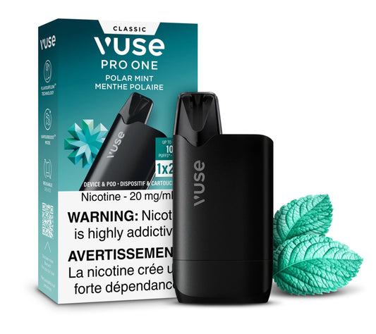Vuse Pro One 20mg Polar Mint (Provincial tax)