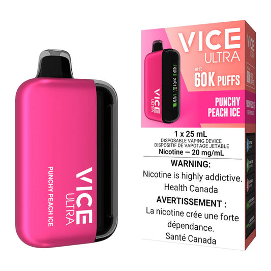 Vice Ultra 60k Punchy Peach ice (provincial tax)