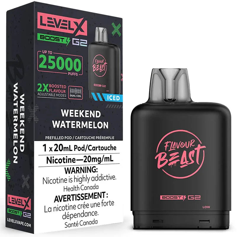 Flavour Beast Level X Boost 25K Weekend Watermelon *