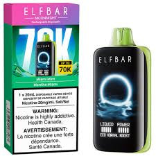 Elfbar 70k Miami mint(provincial tax)