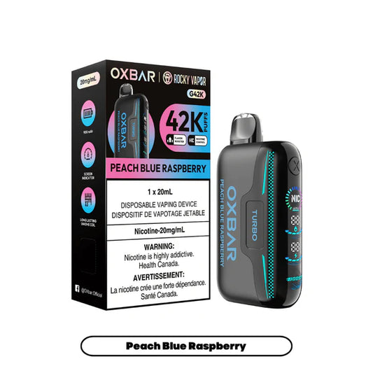 Oxbar G42k - Peach Blue Raspberry*