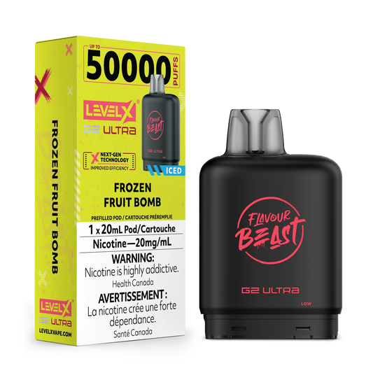 Level X G2 Ultra pod Flavour Beast Frozen Fruit Bomb 50k*