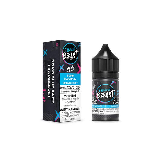 Flavour Beast E Liquid 20Mg Bomb Blue Razz(Provincial Tax)