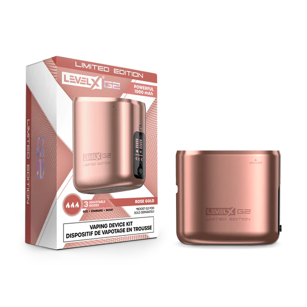 Level x boost G2 battery Rose Gold