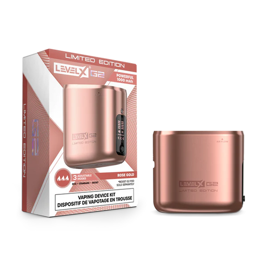 Level x boost G2 battery Rose Gold