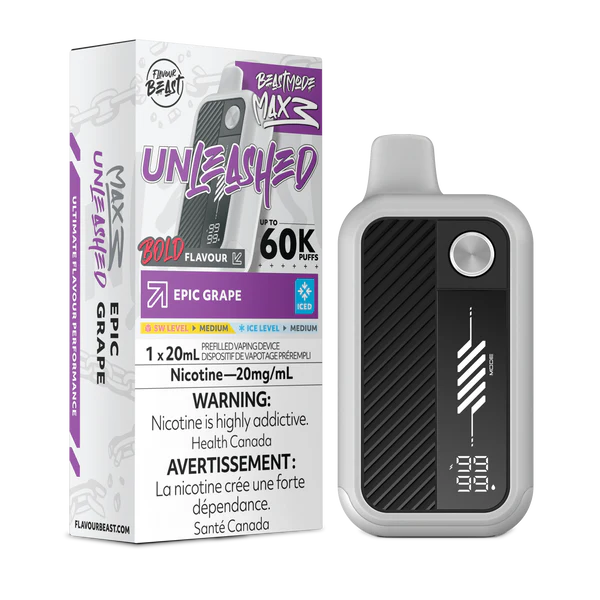 Flavour beast 60k epic grape iced