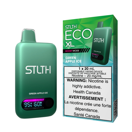 STLTH eco xl green apple ice