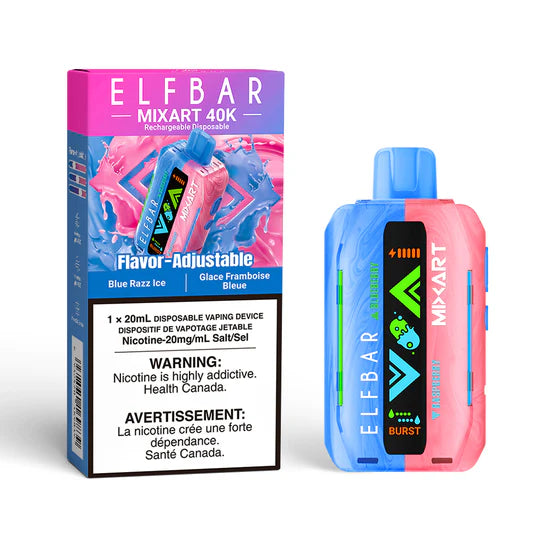 Elfbar Mixart 40k Blue Razz Ice (provincial)