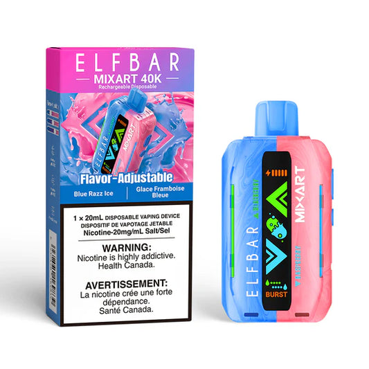 Elfbar Mixart 40k Blue Razz Ice (provincial)