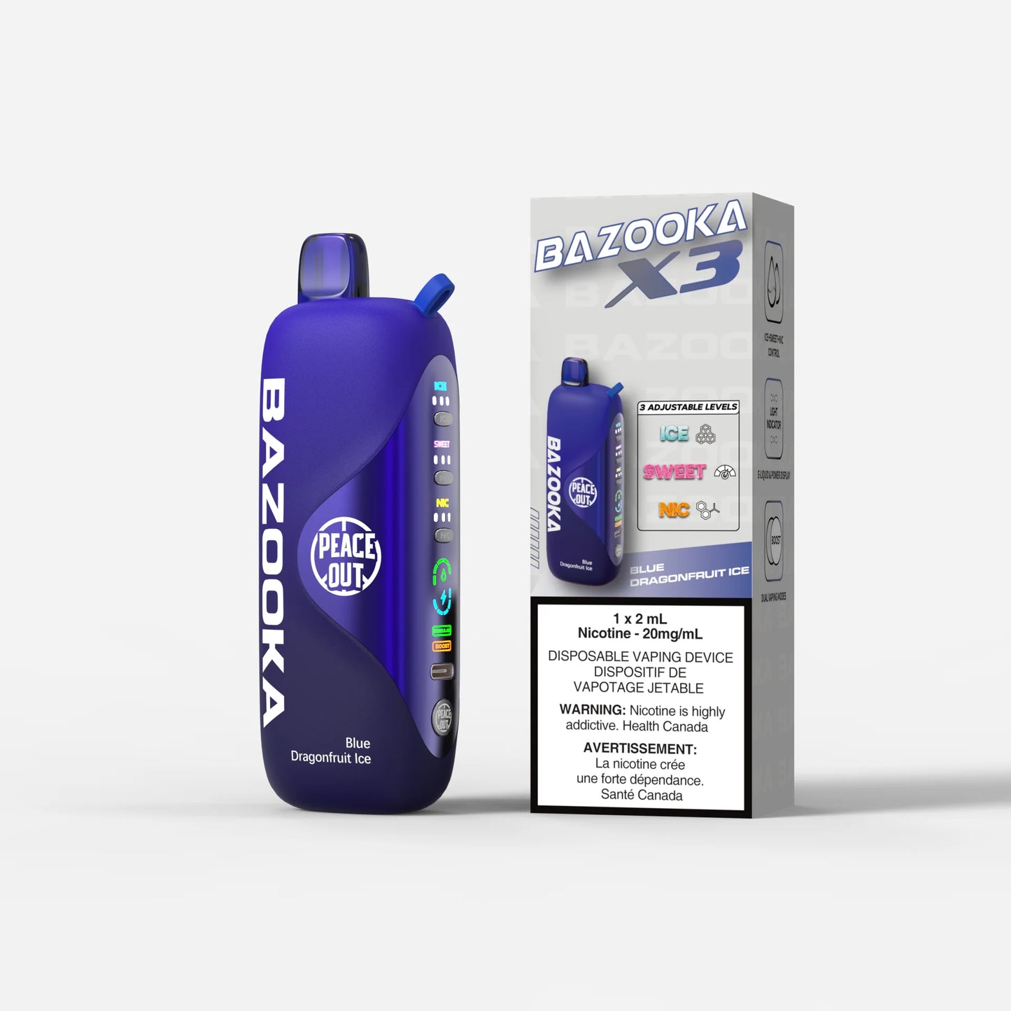 Bazooka X3 90k blue dragon fruit*