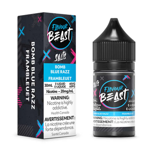 Flavour Beast E Liquid 20Mg Bomb Blue Razz*