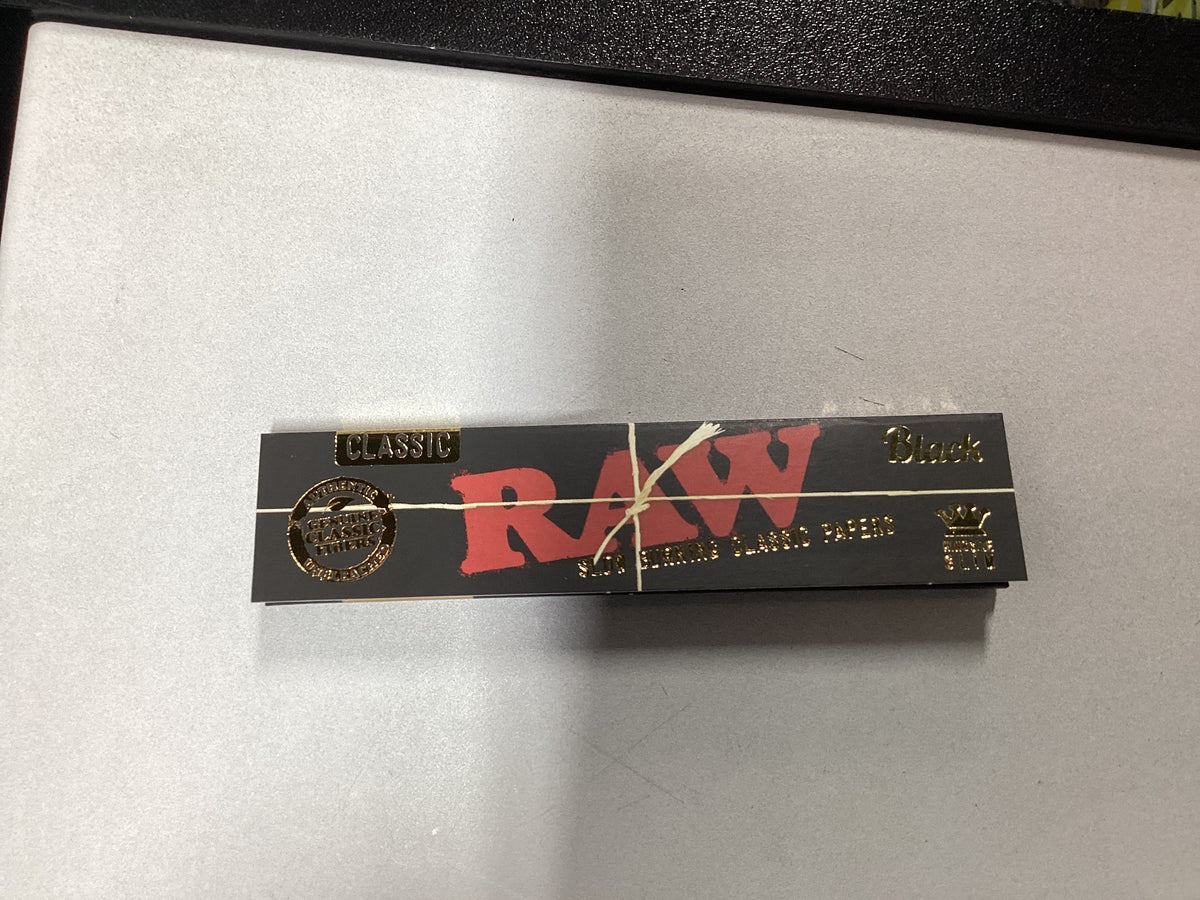 Raw Black king Size Paper