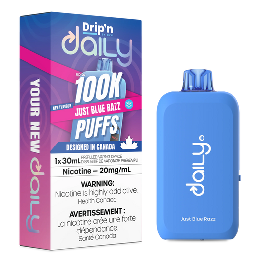 Drip’n 100k just blue razz
