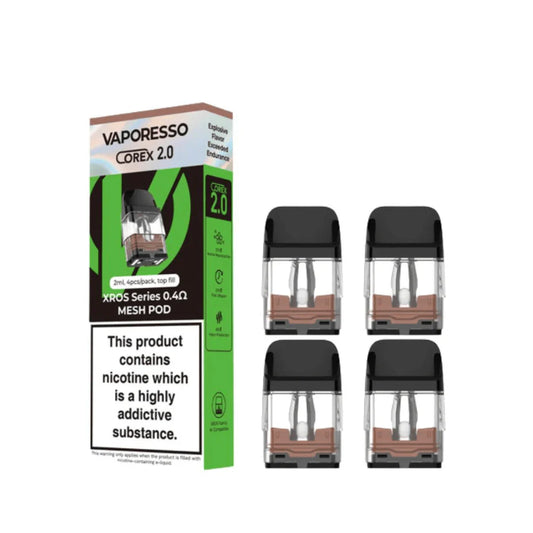 Vaporesso Core x 2.0 pods mesh pod 0.4 4pack
