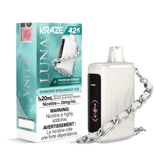 Kraze Luna 42K - Diamond Spearmint Ice (Provincial Tax)
